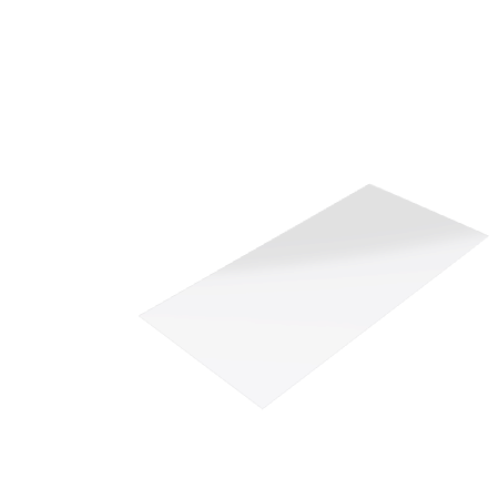 Découpe de Plexiglas Transparent 3mm | 200x449mm Découpe de Plexiglas Transparent 3mm | 200x449mm