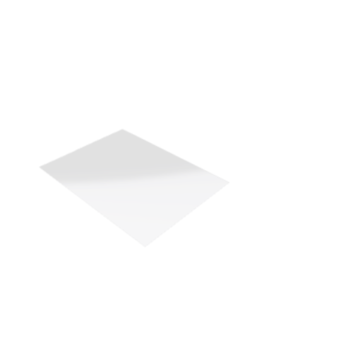 Découpe de Plexiglas Transparent 3mm | 50x35mm
