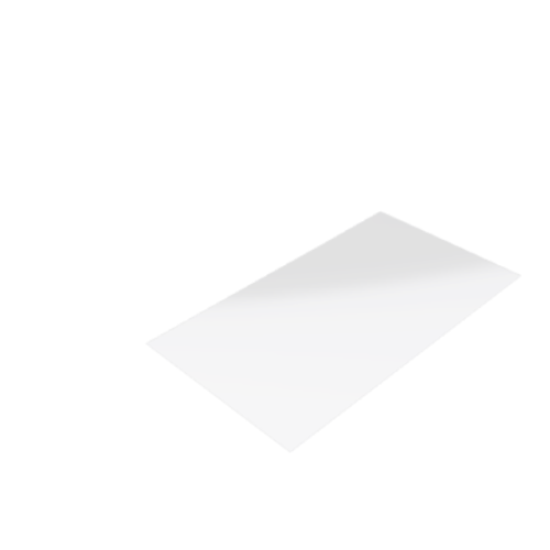Découpe de Plexiglas Transparent 3mm | 145x130mmT