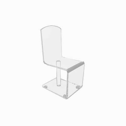 Chauffeuse transparente en Plexiglass