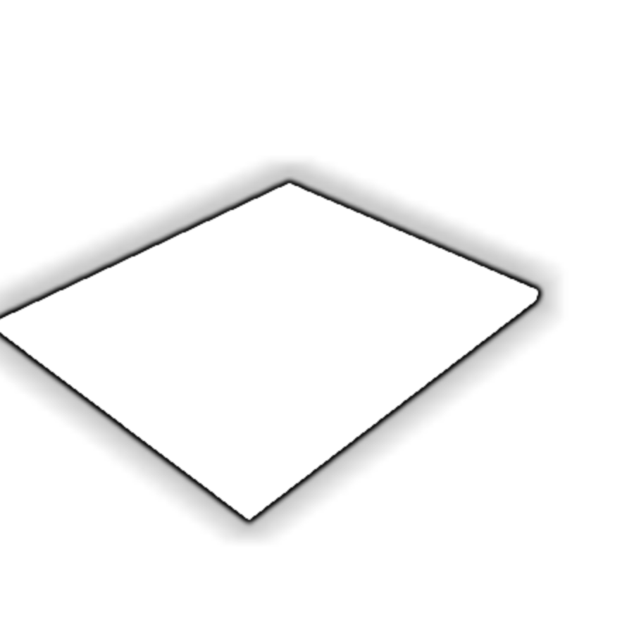 Découpe de Plexiglas Blanc Diffusant 8mm | 300x375mm Découpe de Plexiglas Blanc Diffusant 8mm | 300x375mm