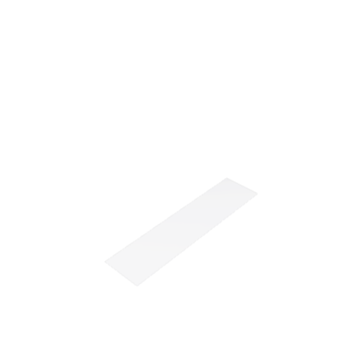 Découpe de Plexiglas Transparent 3mm | 500x350mm