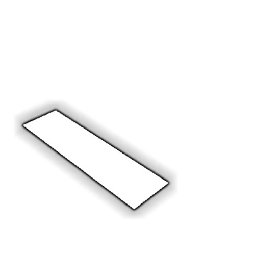 Découpe de Plexiglas Blanc Diffusant 3mm | 1700x385mm