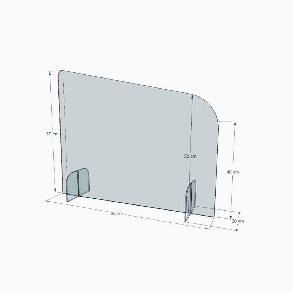 Séparation de bureau en Plexiglass Séparation de bureau en Plexiglass