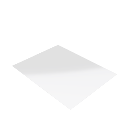 Découpe de Plexiglas Transparent 3mm | 50x35mm