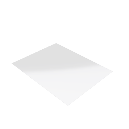 Découpe de Plexiglas Transparent 3mm | 850x600mm