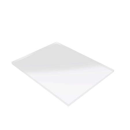 Découpe de Plexiglas Transparent 8mm | 297x210mm