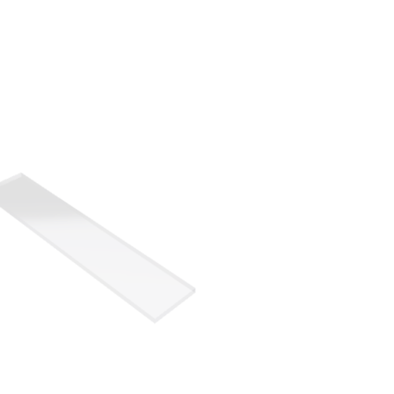 Découpe de Plexiglas Transparent 5mm | 840x140mm Découpe de Plexiglas Transparent 5mm | 840x140mm