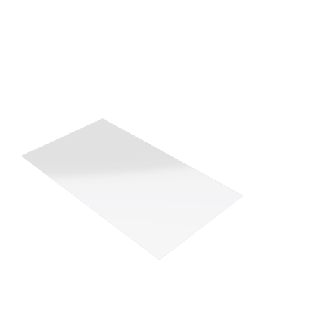 Découpe de Plexiglas Transparent 3mm | 600x300mm