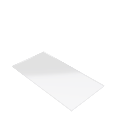 Découpe de Plexiglas Transparent 4mm | 493x220mm