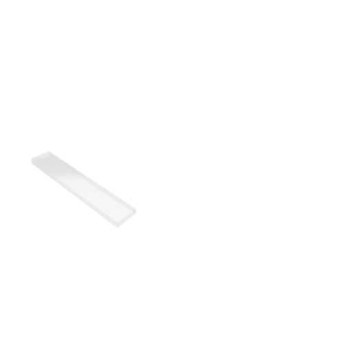 Découpe de Plexiglas Transparent 12mm | 2000x300mm