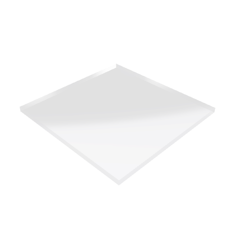 Découpe de Plexiglas Transparent 10mm | 200x200mm