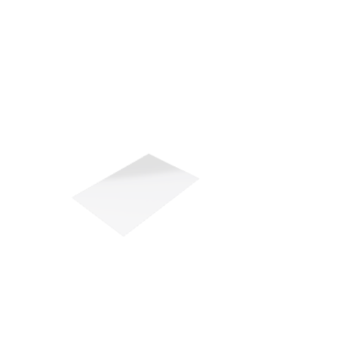 Découpe de Plexiglas Transparent 3mm | 100x75mm