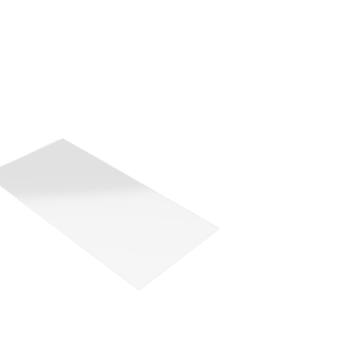 Découpe de Plexiglas Transparent 3mm | 1290x540mm