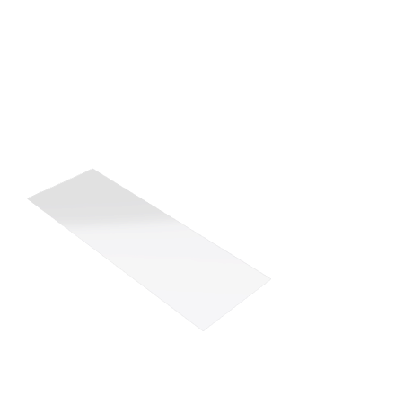 Découpe de Plexiglas Transparent 3mm | 1868x551mm Découpe de Plexiglas Transparent 3mm | 1868x551mm