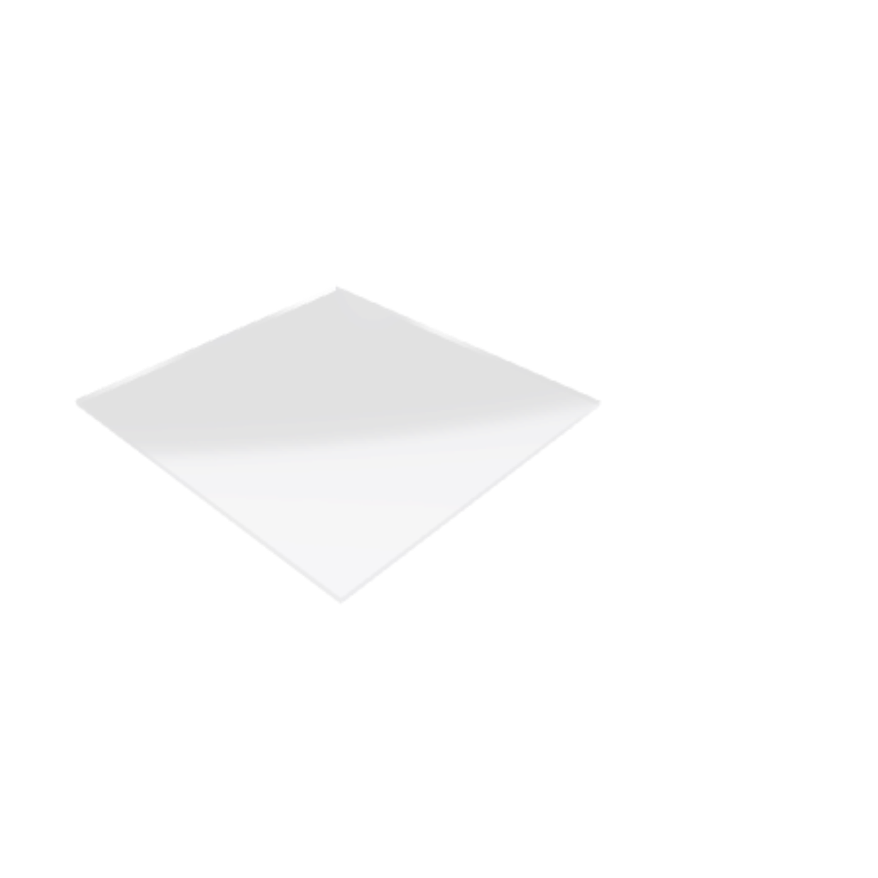 Découpe de Plexiglas Transparent 4mm | 440x445mm Découpe de Plexiglas Transparent 4mm | 440x445mm