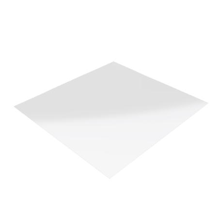 Découpe de Plexiglas Transparent 3mm | 460x500mmT Découpe de Plexiglas Transparent 3mm | 460x500mmT