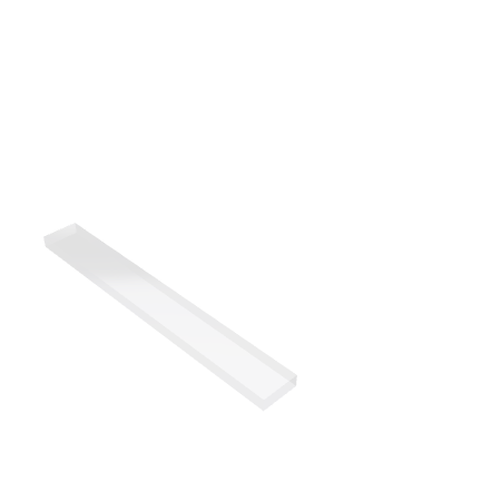 Découpe de Plexiglas Transparent 10mm | 240x240mm