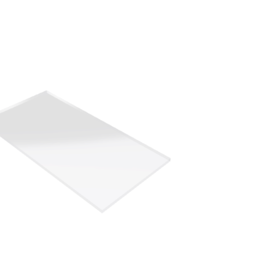 Découpe de Plexiglas Transparent 5mm | 403x200mm Découpe de Plexiglas Transparent 5mm | 403x200mm