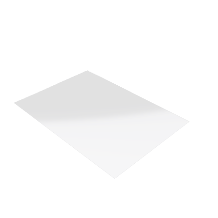Découpe de Polycarbonate Incassable 3mm | 123x85mm