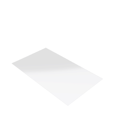 Découpe de Plexiglas Transparent 3mm | 540x280mm Découpe de Plexiglas Transparent 3mm | 540x280mm
