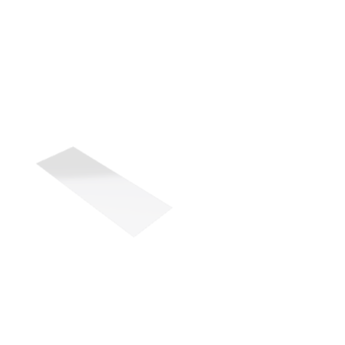 Découpe de Plexiglas Transparent 3mm | 1000x300mm