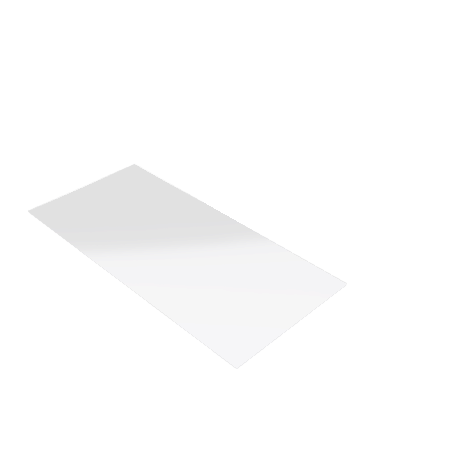 Découpe de Plexiglas Transparent 3mm | 152x70mm Découpe de Plexiglas Transparent 3mm | 152x70mm