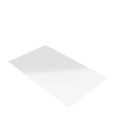 Découpe de Plexiglas Transparent 3mm | 100x57mm