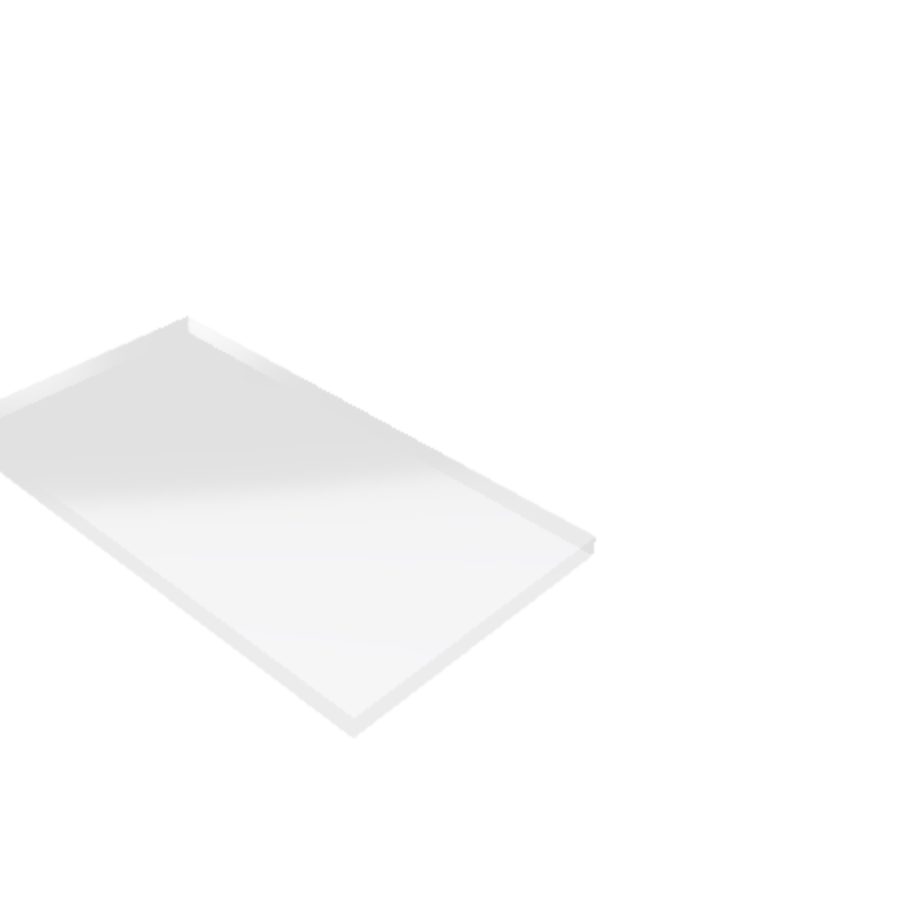 Découpe de Plexiglas Transparent 10mm | 1970x995mm Découpe de Plexiglas Transparent 10mm | 1970x995mm