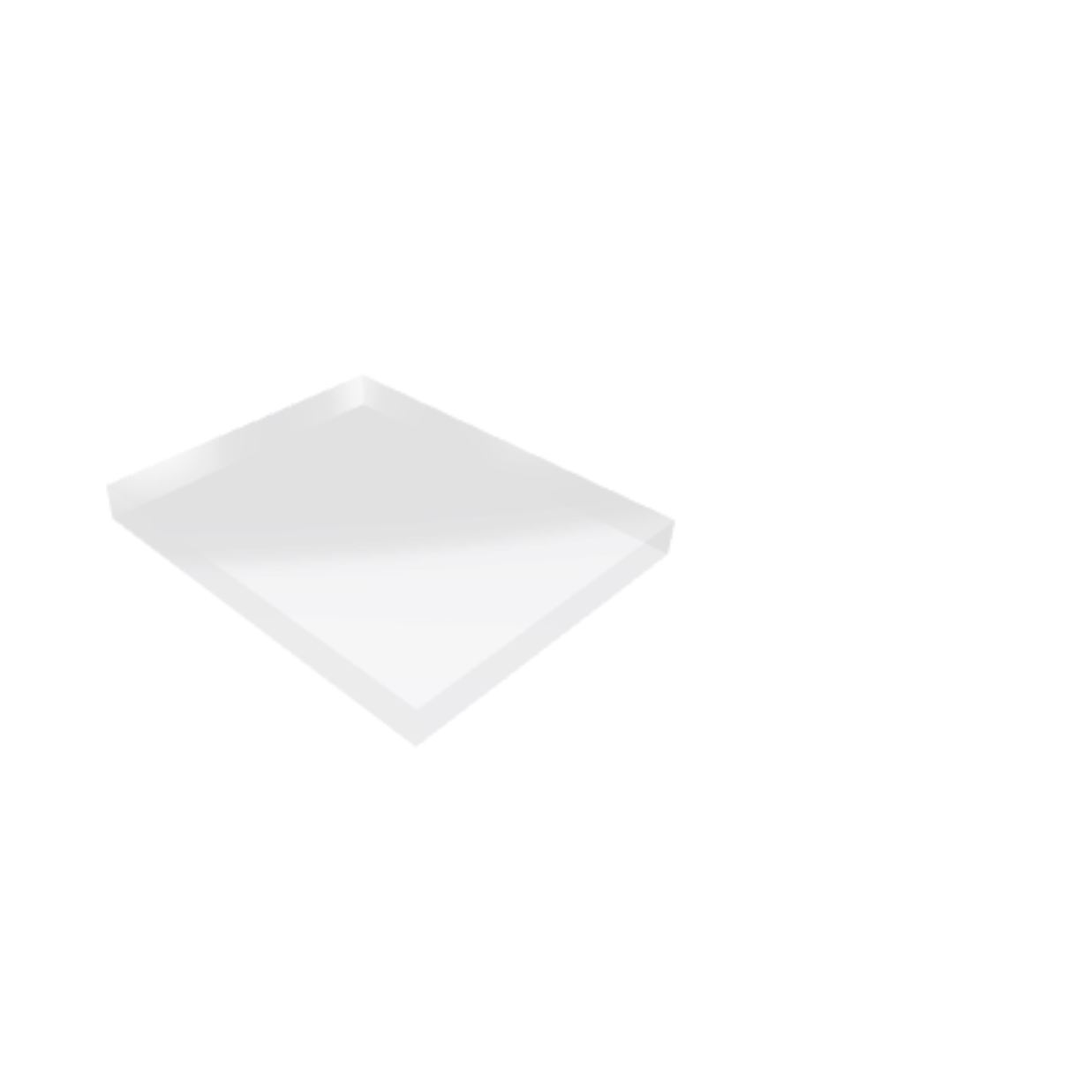 Découpe de Plexiglas Transparent 25mm | 1200x890mm Découpe de Plexiglas Transparent 25mm | 1200x890mm