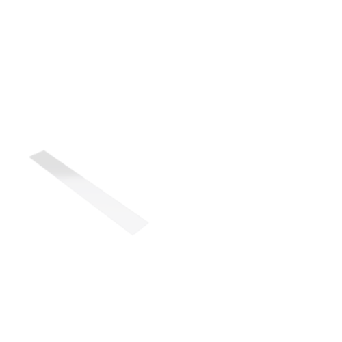 Découpe de Polycarbonate Incassable 3mm | 975x108mm | A