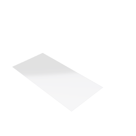 Découpe de Plexiglas Transparent 3mm | 352x150mm Découpe de Plexiglas Transparent 3mm | 352x150mm