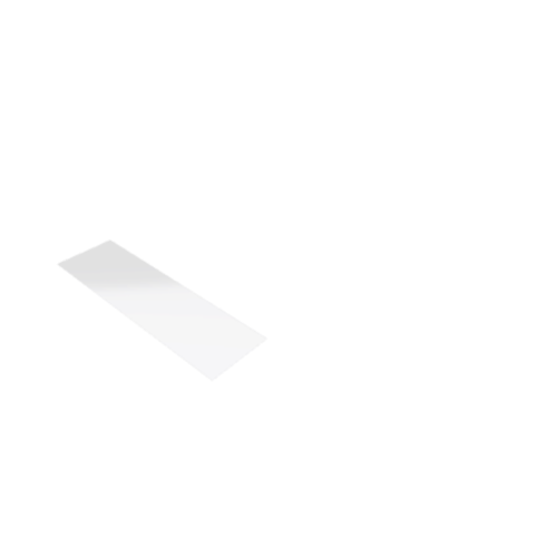 Découpe de Plexiglas Transparent 3mm | 1200x320mm