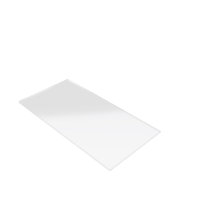 Découpe de Plexiglas Transparent 4mm | 111x50mm Découpe de Plexiglas Transparent 4mm | 111x50mm