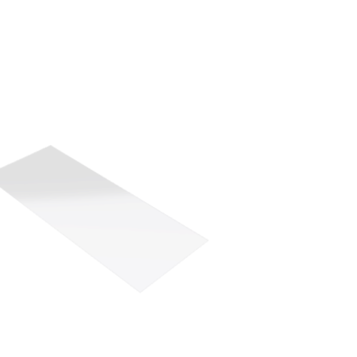 Découpe de Polycarbonate Incassable 3mm | 17x5.8mm