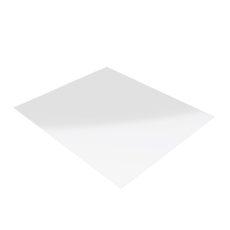 Découpe de Plexiglas Transparent 3mm | 368x318mm Découpe de Plexiglas Transparent 3mm | 368x318mm