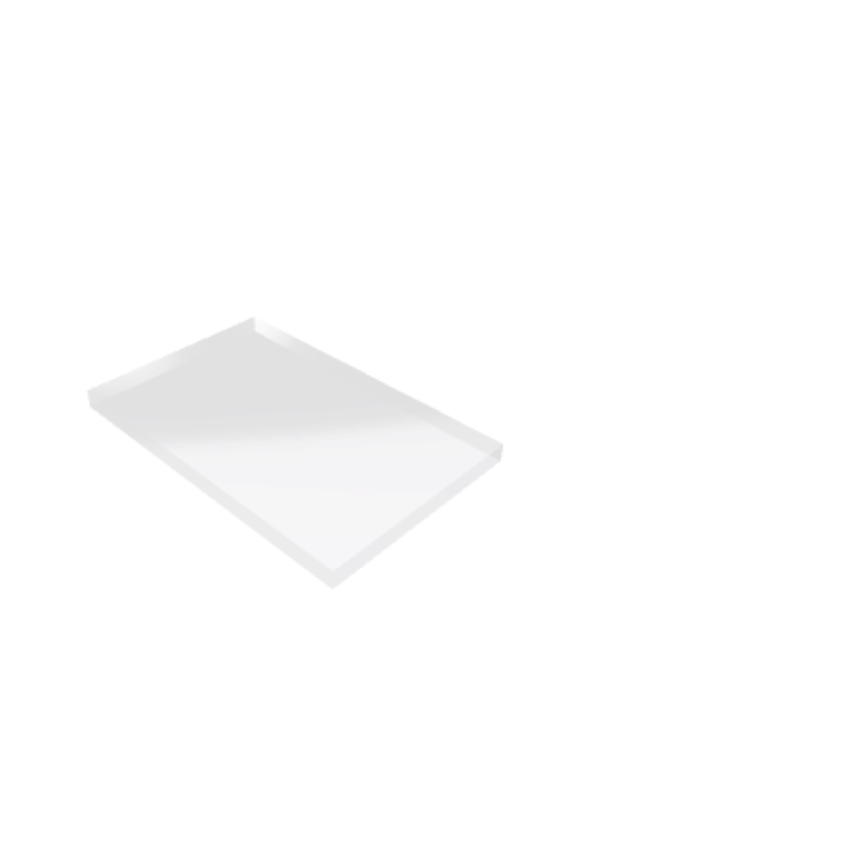 Découpe de Plexiglas Transparent 15mm | 170x100mm Découpe de Plexiglas Transparent 15mm | 170x100mm