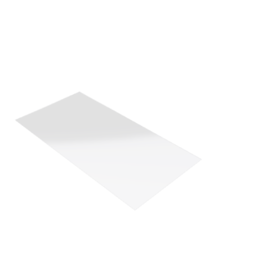 Découpe de Plexiglas Transparent 3mm | 1020x500mm