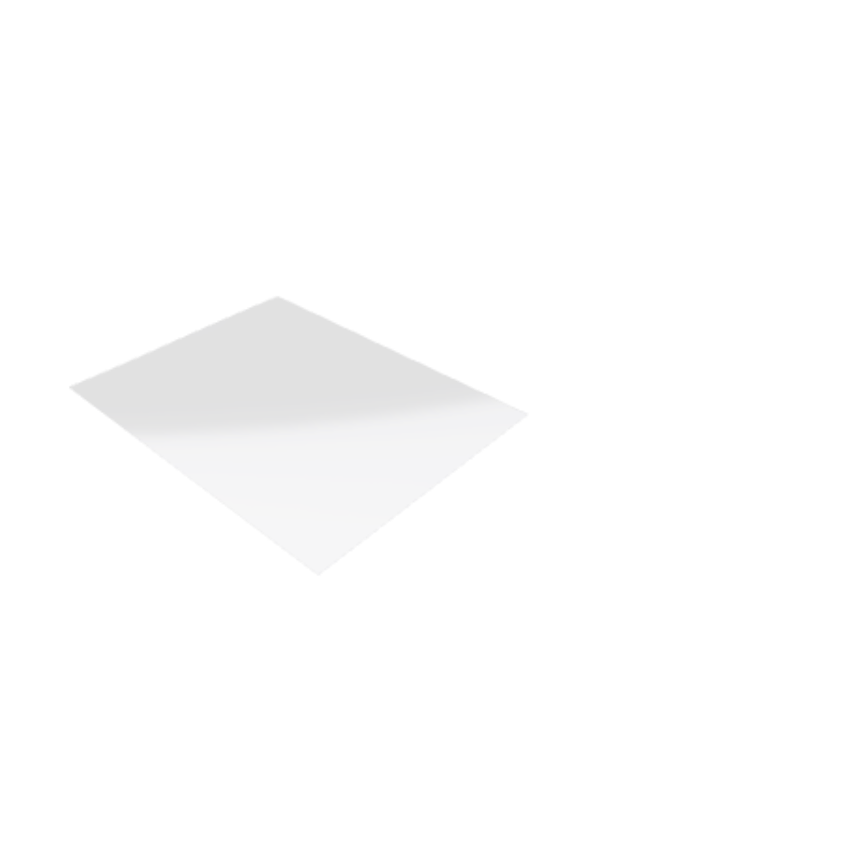 Découpe de Plexiglas Transparent 3mm | 119.8x99mm Découpe de Plexiglas Transparent 3mm | 119.8x99mm
