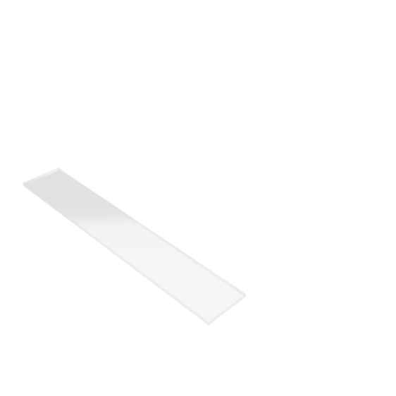 Découpe de Plexiglas Transparent 3mm | 539x81mmT Découpe de Plexiglas Transparent 3mm | 539x81mmT