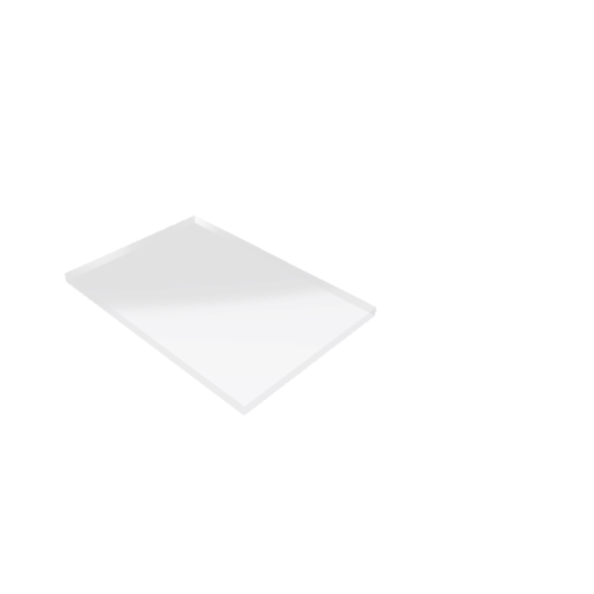 Découpe de Plexiglas Transparent 10mm | 1400x887mm Découpe de Plexiglas Transparent 10mm | 1400x887mm