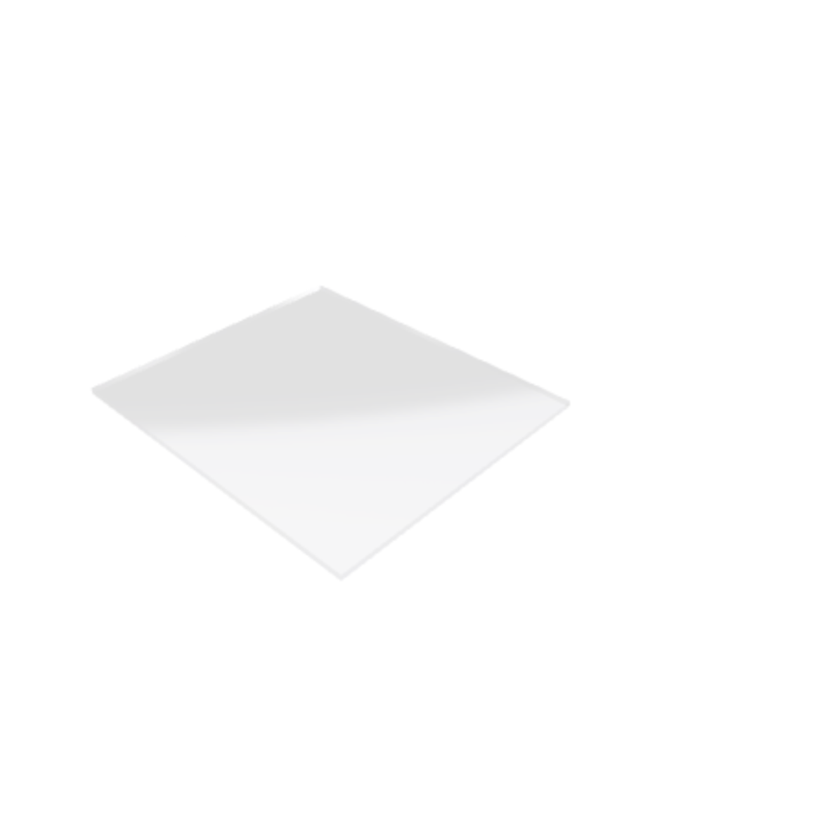 Découpe de Plexiglas Transparent 4mm | 570x480mm Découpe de Plexiglas Transparent 4mm | 570x480mm