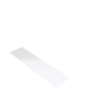 Découpe de Plexiglas Transparent 3mm | 250x50mm Découpe de Plexiglas Transparent 3mm | 250x50mm