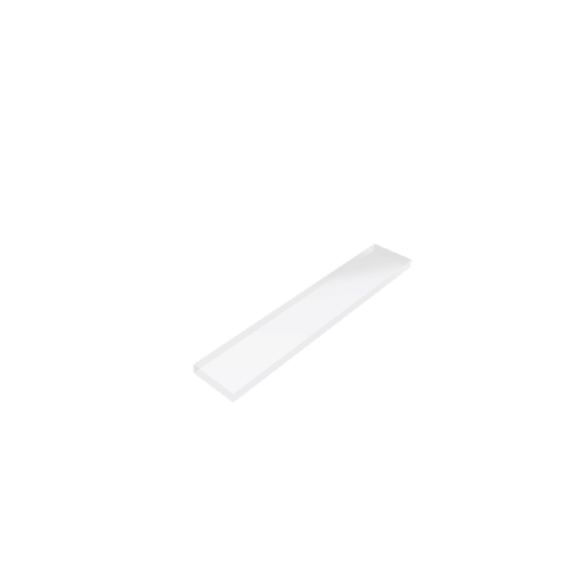 Découpe de Plexiglas Transparent 10mm | 140x887mm Découpe de Plexiglas Transparent 10mm | 140x887mm