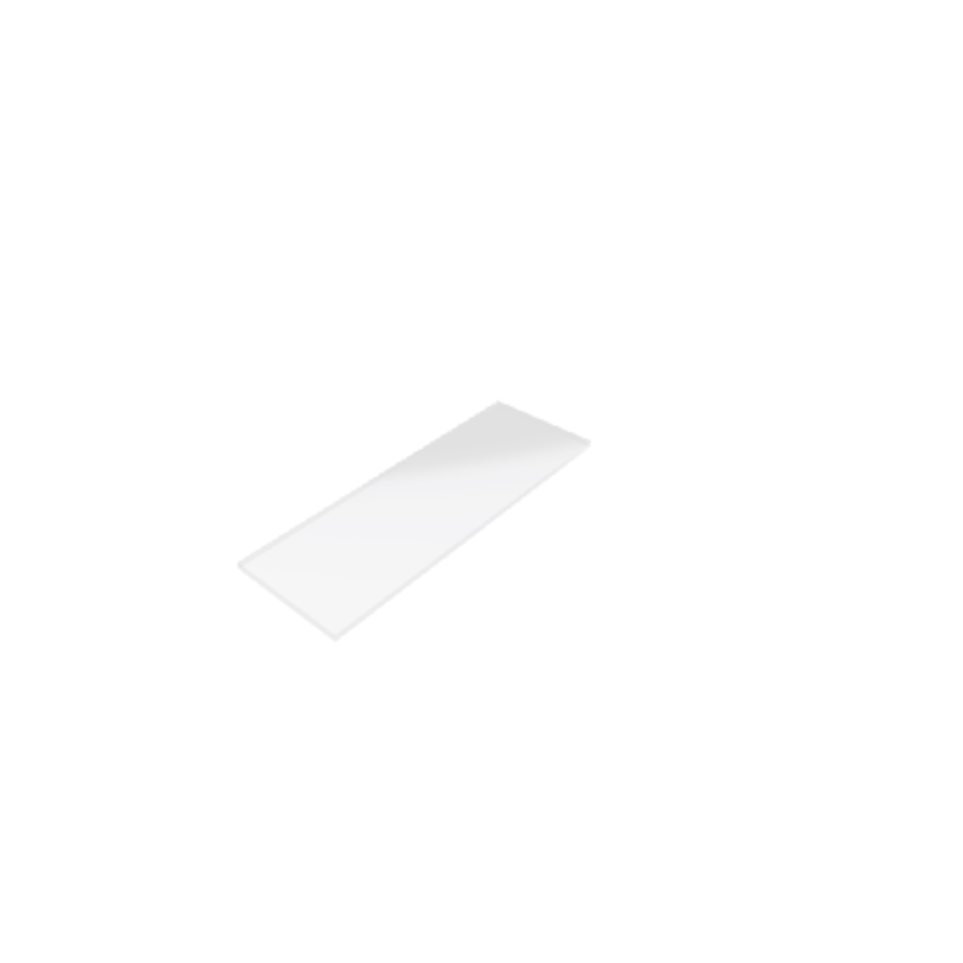 Découpe de Plexiglas Transparent 5mm | 176x603mm Découpe de Plexiglas Transparent 5mm | 176x603mm