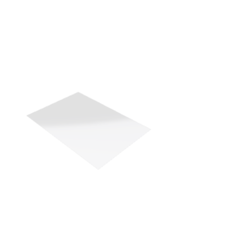 Découpe de Polycarbonate Incassable 3mm | 92.5x58.5mm
