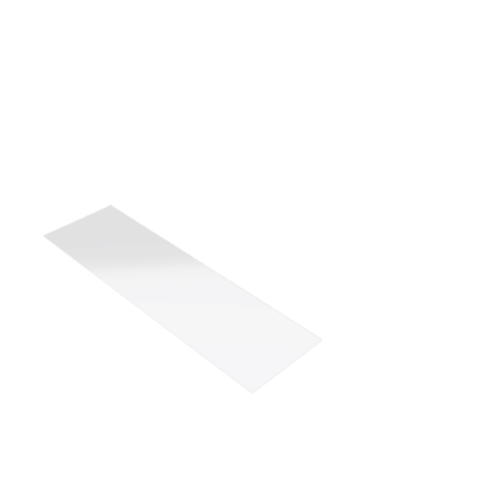 Découpe de Plexiglas Transparent 3mm | 200x50mm Découpe de Plexiglas Transparent 3mm | 200x50mm