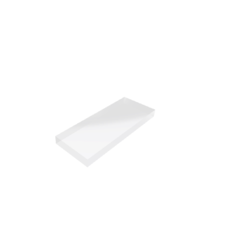 Découpe de Plexiglas Transparent 25mm | 500x1328mm