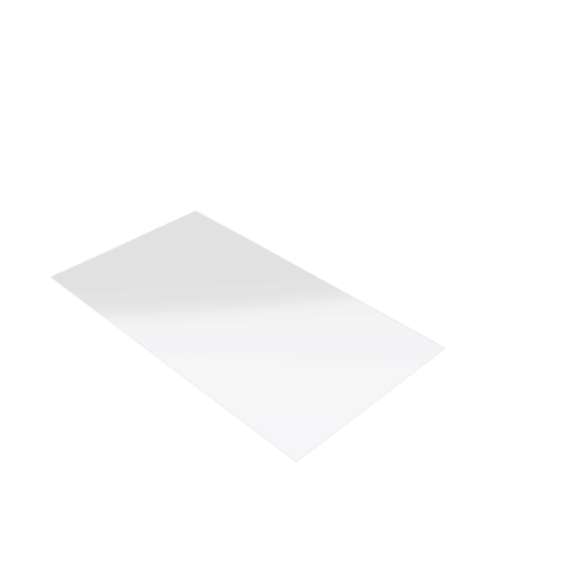 Découpe de Plexiglas Transparent 3mm | 440x220mm Découpe de Plexiglas Transparent 3mm | 440x220mm