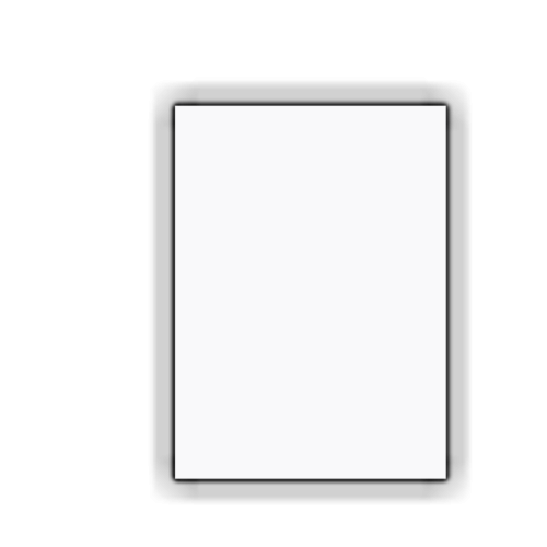 Découpe de Plexiglas Transparent 4mm | 472x340mm | A